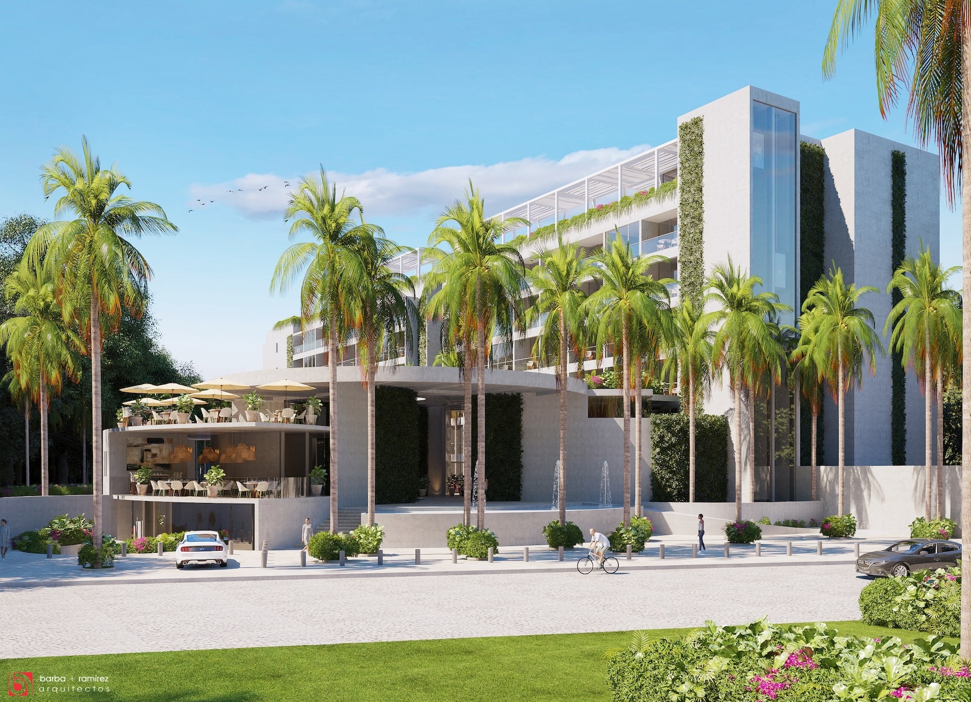 Residences by mio lobby exterior view